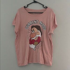 Disney Grumpy Graphic Tee‎ – Size XL